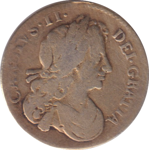 1681 SIXPENCE ( GF )