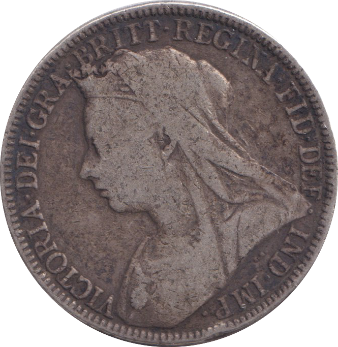 1901 TWO SHILLINGS ( FINE )