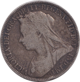 1901 TWO SHILLINGS ( FINE )