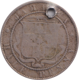 1870 HALF PENNY JAMAICA