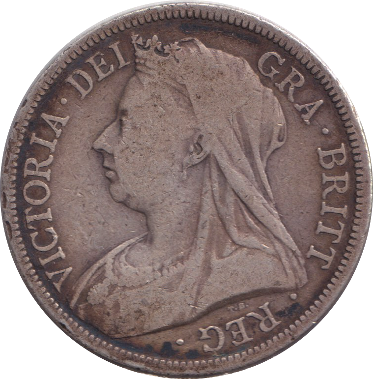 1894 HALFCROWN ( GF )