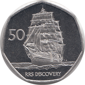 2021 50 PENCE RRS DISCOVERY ( BU )