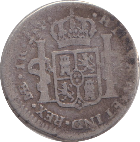 1806 SILVER 1 REAL PERU