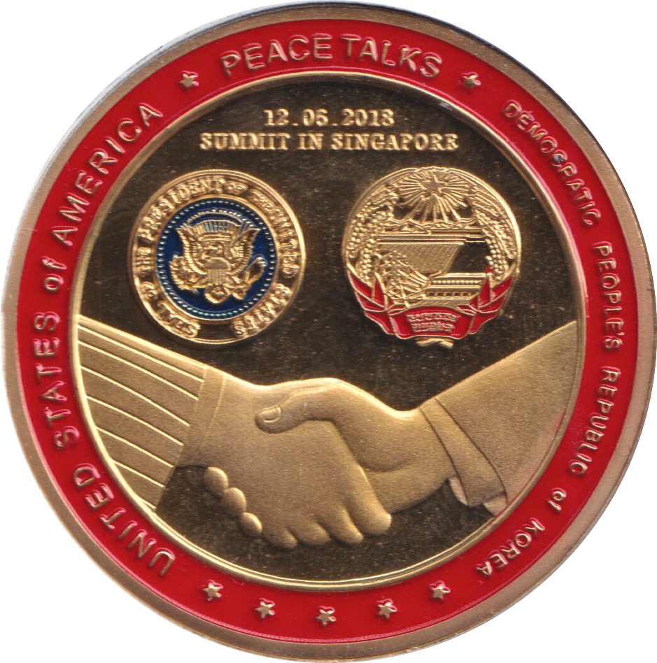 2018 COIN PEACE TALKS USA KOREA