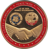 2018 COIN PEACE TALKS USA KOREA
