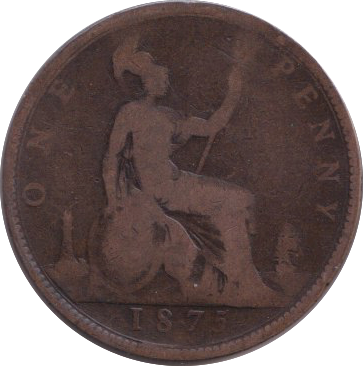 1875 PENNY ( FAIR  )