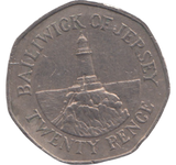 1994 20P BAILIWICK OF JERSEY