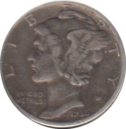 1935 USA DIME