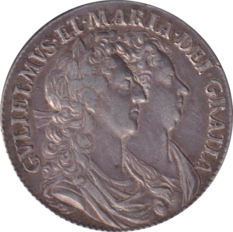 1689 HALFCROWN ( GVF )