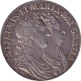 1689 HALFCROWN ( GVF )
