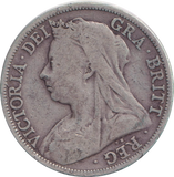 1895 HALFCROWN ( FINE )