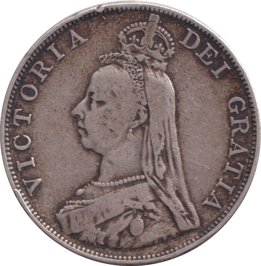 1888 DOUBLE FLORIN ( VF )