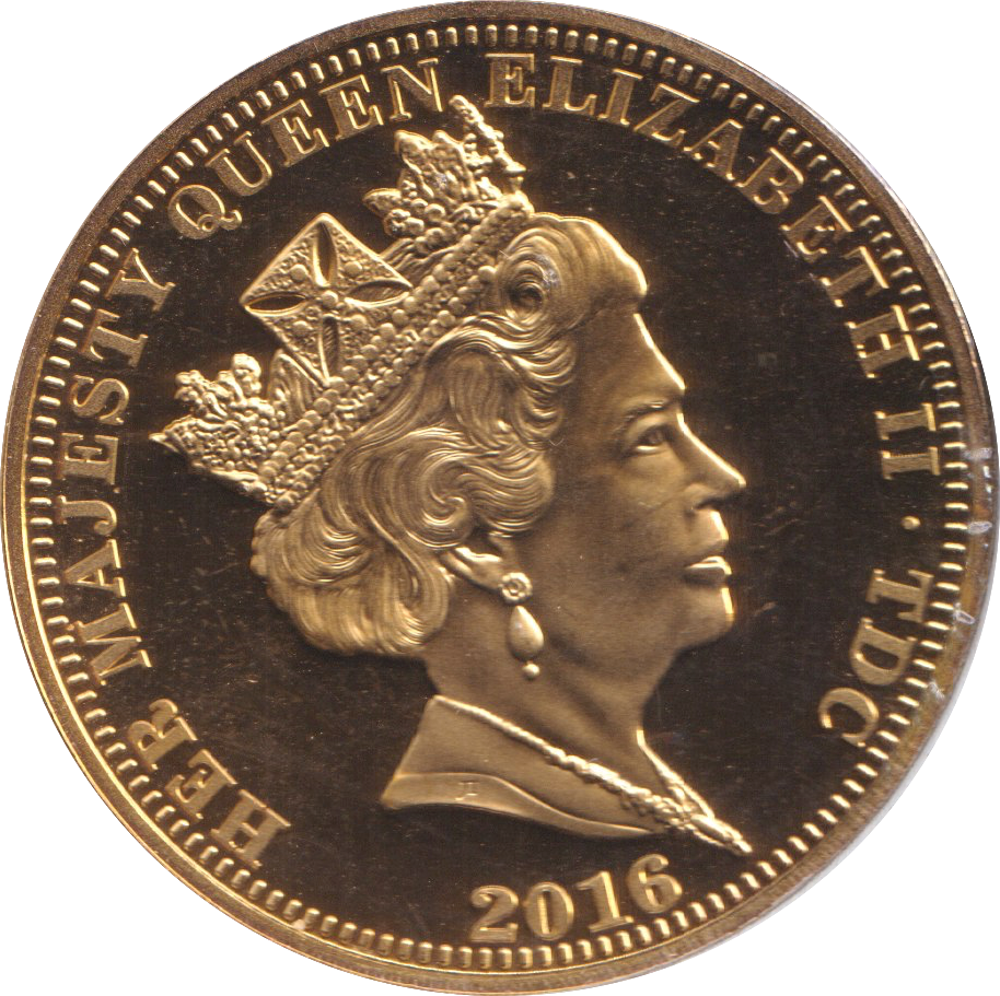 2016 FIVE POUNDS TRISTAN DA CUNHA