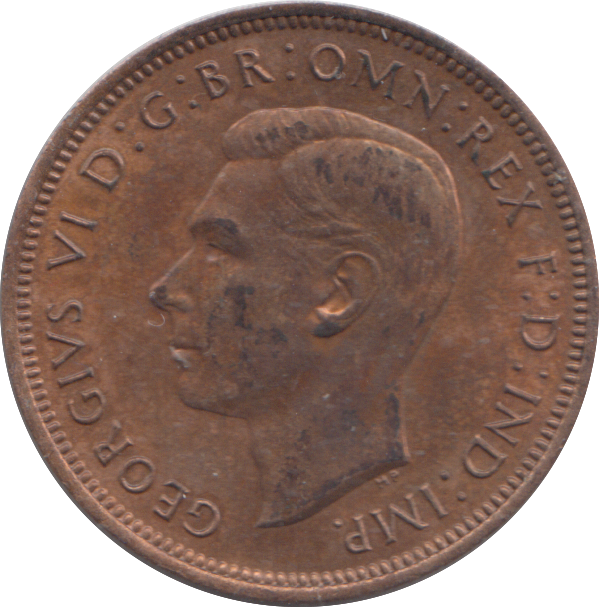 1948 HALF PENNY ( UNC )