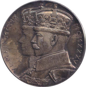 1922 SILVER GEORGE V JUBILEE MEDALLION