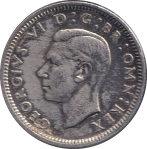 1950 SIXPENCE ( GVF )
