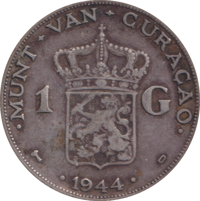 1944 1 GULDEN NETHERLANDS