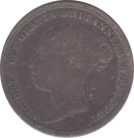 1885 SIXPENCE ( NF )