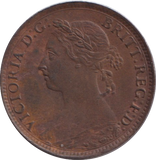 1884 FARTHING ( UNC )