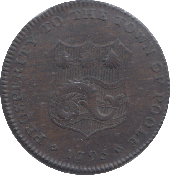 1795 POOKE FARTHING TOKEN