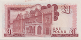 1986 ONE POUND GIBRALTAR BANKNOTE REF-1807