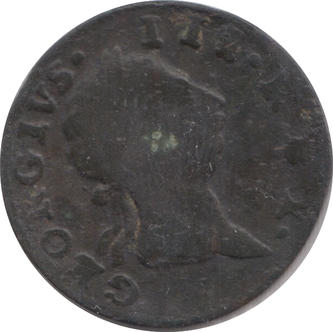 1766 IRELAND HALFPENNY ( NF )