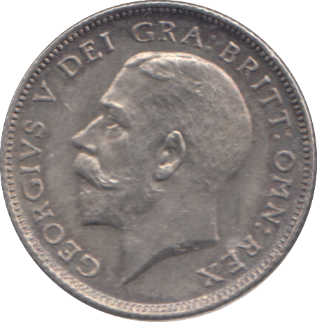 1924 SIXPENCE ( UNC )
