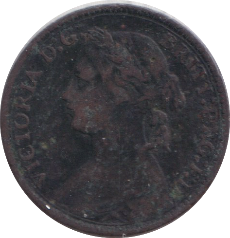 1876 FARTHING ( GF )