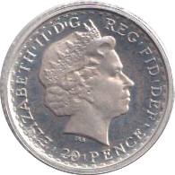 2009 1/10OZ BRITANNIA 20P COIN