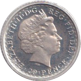 2009 1/10OZ BRITANNIA 20P COIN