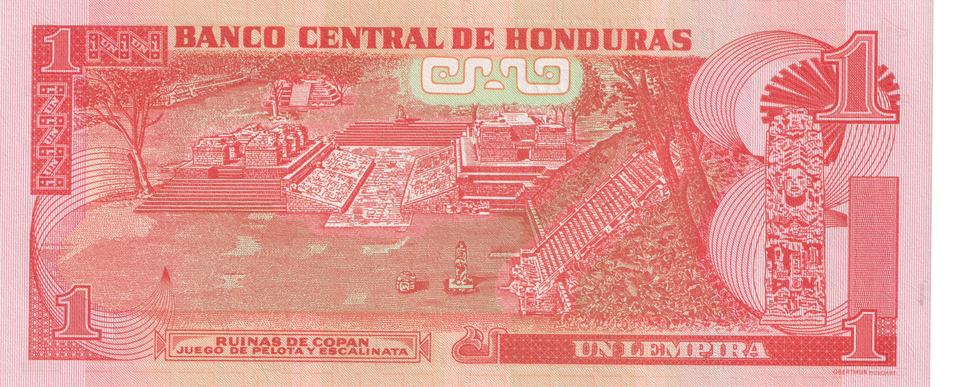 2014 HONDURAS 1 LEMPIRA BANKNOTE REF-1732
