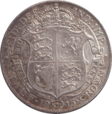 1915 HALFCROWN ( EF )
