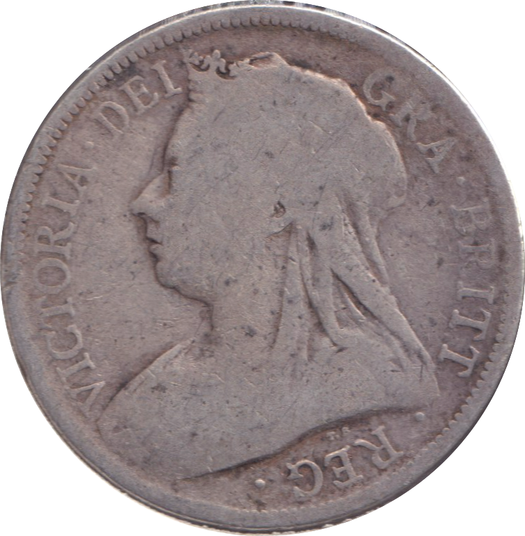 1893 HALFCROWN ( NF )