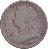 1893 HALFCROWN ( NF )