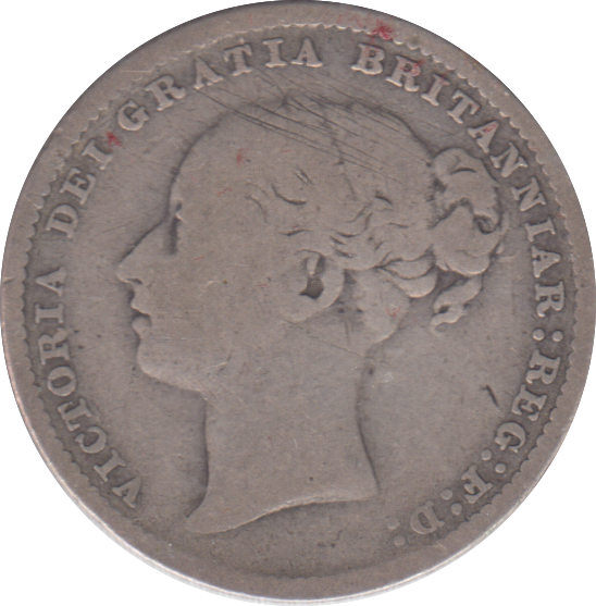 1885 SHILLING ( FINE )