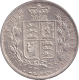 1887 HALFCROWN ( AUNC )