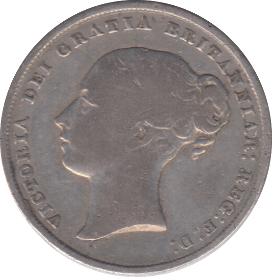 1857 SHILLING ( FINE )