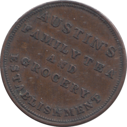 1844 WILLENHALL FARTHING TOKEN