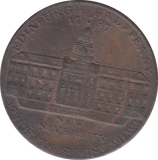 1797 EDINBURGH UNIVERSITY GARDNER HALFPENNY TOKEN