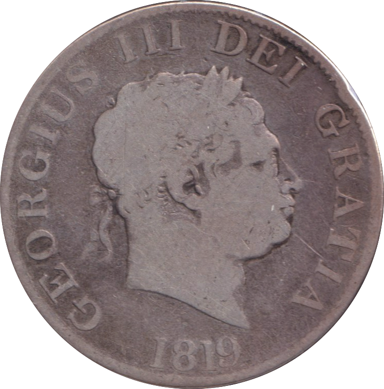 1819 HALFCROWN ( NF )