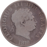 1819 HALFCROWN ( NF )
