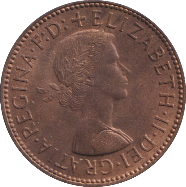 1959 HALFPENNY ( BU )