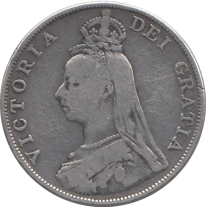 1889 DOUBLE FLORIN ( GF )