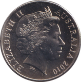 2010 20 CENTS WORKING FOR ALL AUSTRALIANS AUSTRALIA