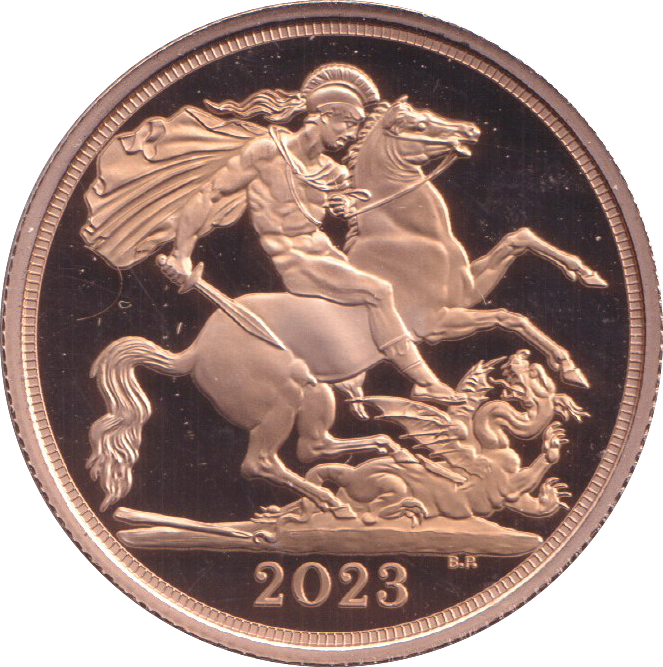 2023 GOLD DOUBLE SOVEREIGN ( PROOF )