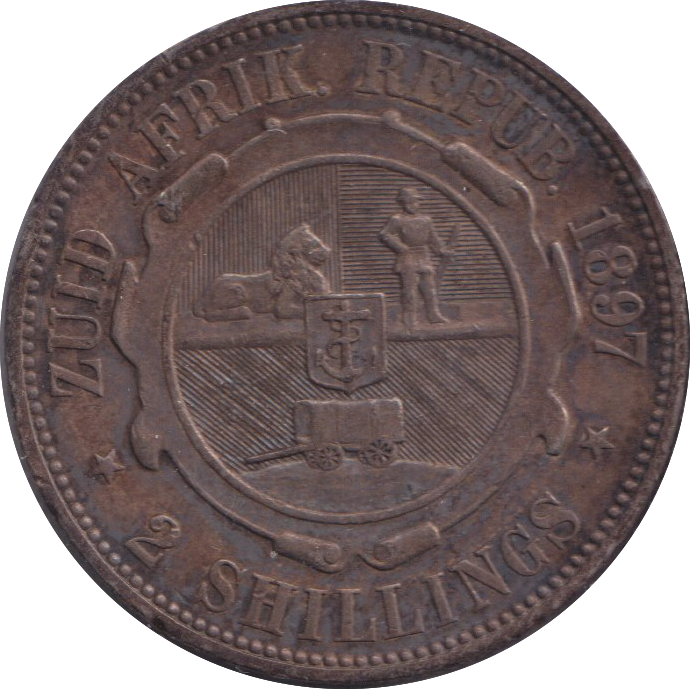 1897 2 SHILLING SOUTH AFRICA