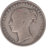 1864 SHILLING ( NF )