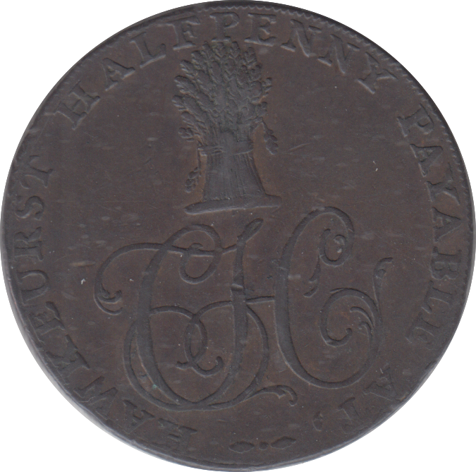 1794 KENT HALFPENNY TOKEN