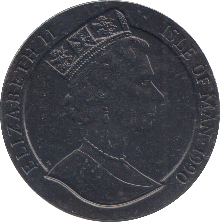 1990 CROWN PENNY BLACK ISLE OF MAN
