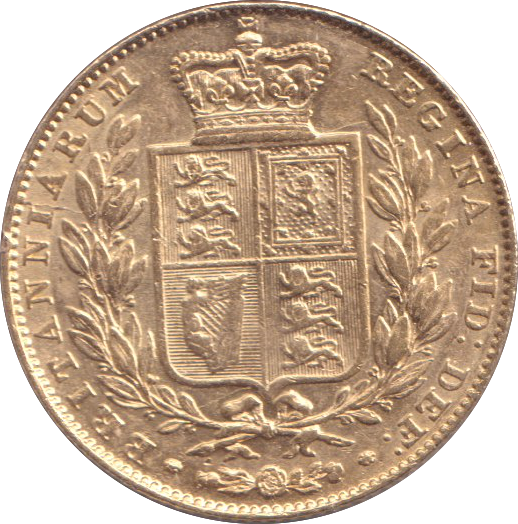 1843 GOLD SOVEREIGN ( GVF )